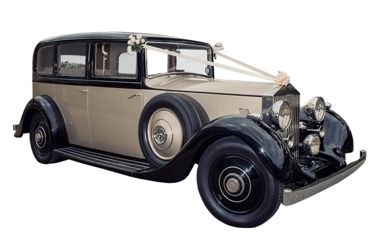 classic wedding car rolls royce