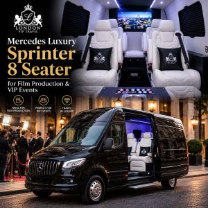 Mercedes Luxury Sprinter 8 Seater for Film Production & VIP Events
